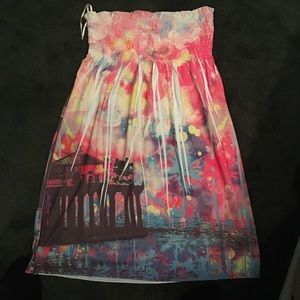 Disney Mickey Minnie Juniors Dress L 11-13